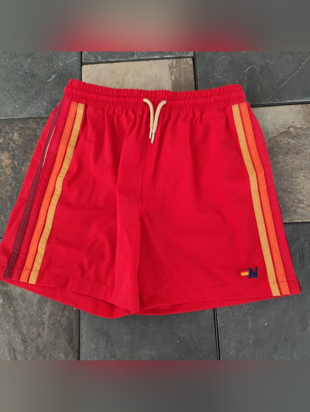 Aviator Nation Kids Swim Shorts Size 12 Swim Trunks Drawstring